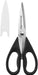 KitchenAid All Purpose Kitchen Shears with Protective Sheath Durable Stainless Steel Scissors, Dishwasher Safe, Soft Gri