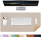 Desk Mat, Beige, 23.6" x 13.8", Desk Pad Protector