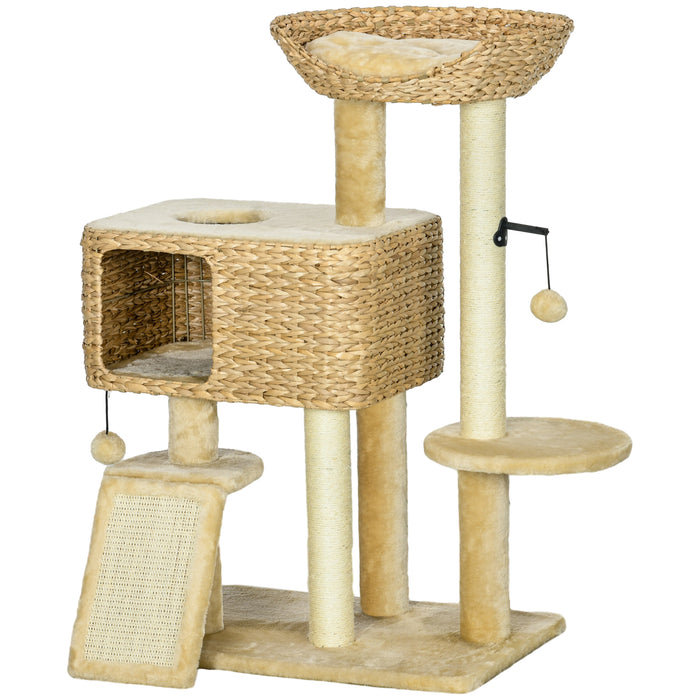 Indoor Cat Tower with Scratching Posts