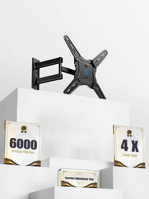Full Motion TV Wall Mount for 26–65 inch TVs up to 80 lbs
