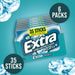 EXTRA Gum Polar Ice Sugarfree Mint Chewing Gum Mega Packs, 35 Count, 6 Pack