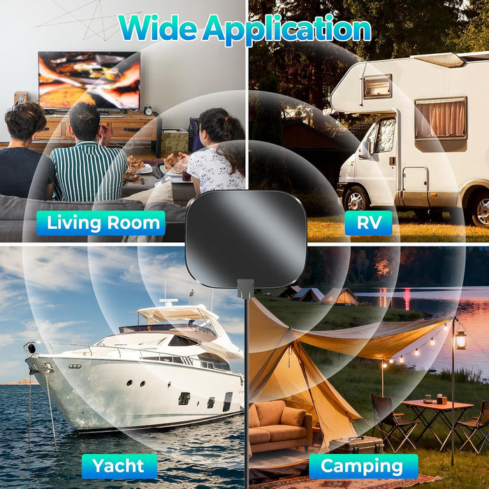 TV Antenna for Local Channels, Digital Antenna for Smart TV Indoor