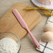 4 Pcs Silicone Jar Spatula Set - Long Handle Sourdough Scraper, Skinny Spatula for Jars, Bottles, and Containers, Non-St