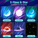 LED Aurora Star Galaxy Projector Sound Machine NightLight Bluetooth Speaker