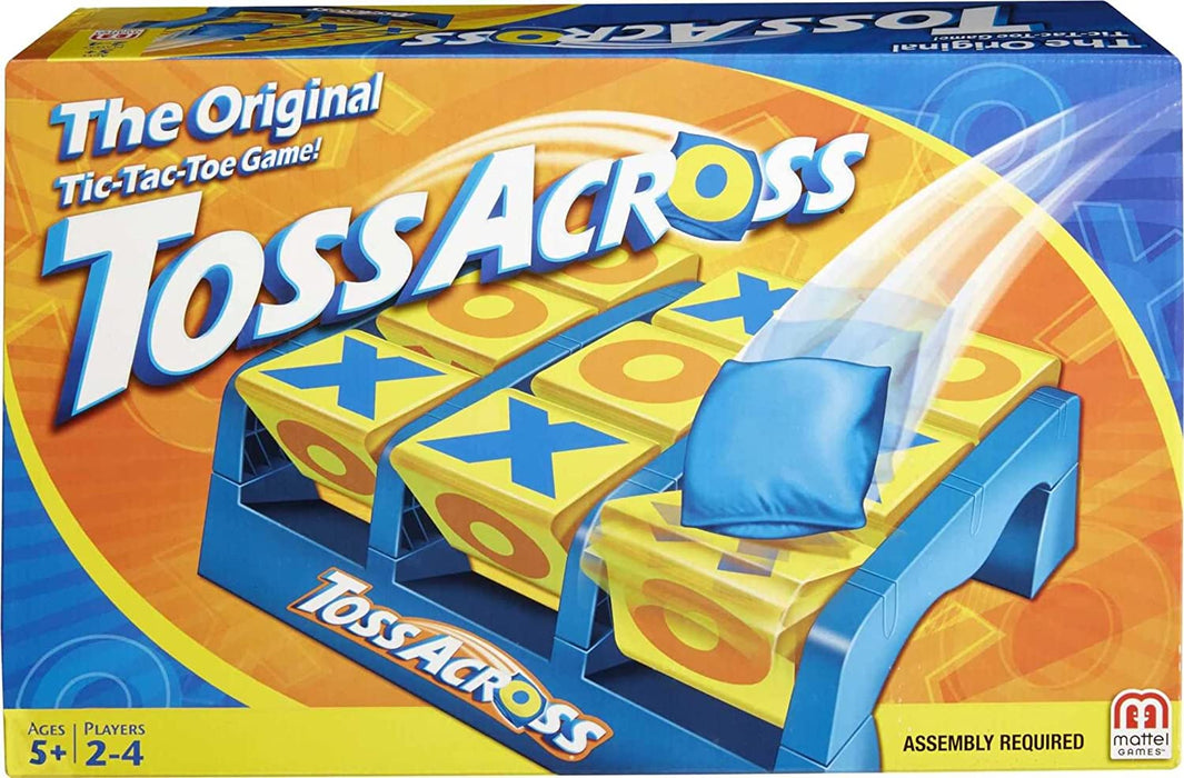 Toss Across Indoor Outdoor Game for Ages 5+, 2-4 Players