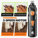 Whisper Quiet Dog Nail Grinder Safe & Stress-Free for Sensitive Dogs Cats
