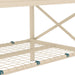 Galvanized Raised Garden Bed with Storage Shelf
