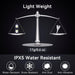 Clip on Flashlight, Running Lights for Runners Dog Light for Dog Walking at Night Rechargeable Safety Portable EDC Flashlight Gift for Runners Hands Free LED Work Light Flashing Camping Hiking Gear
