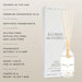 Salt & Sea Reed Diffuser Set - Sea Salt Citrus & Musk Amber Scent Diffuser - Reed Diffusers for Home with Long Lasting Fragrance - Non-Toxic Oil Reed Diffuser - Made in the USA