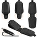 Sunglasses Holder for Car Sun Visor, Magnetic Clip, Black, 2 Pack