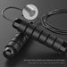 Jump Rope, Tangle-Free Rapid Speed Jumping Rope Cable with Ball Bearings for Women, Men, and Kids, Adjustable Steel Jump