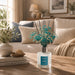Reed Diffuser Set,3.38 fl oz (100 ml) - Ocean Mist&Sea Salt Oil Diffusers with 8 Reed Sticks,Home Fragrance Reed Diffuser for Bathroom Shelf Decor