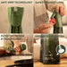 OLIVIA SIGNATURE Oil Sprayer for Cooking, 200ml Glass, Green/Gold
