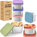 6 Oz Snack Containers with Lids for Kids - 6 Pack Lunch Box Accessories