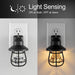 GE Plug in Farmhouse Night Light with Dusk to Dawn Sensor, 2 Pack