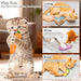 Catnip Cat Toys 5 Pack Vegetable Plush for Indoor Cats