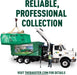 BAGSTER 3CUYD Dumpster in a Bag holds up to 3,300 lb, Green