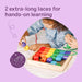 Melissa & Doug Primary Lacing Beads 33-Piece Montessori Toy Set