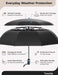 Strongest Windproof Travel Umbrella (Compact, 100MPH Wind-Tested), Light, Portable, One-Handed Use, Automatic Folding Ra