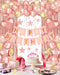 Rose Gold Happy Birthday Party Decorations with Banner Balloons for Women