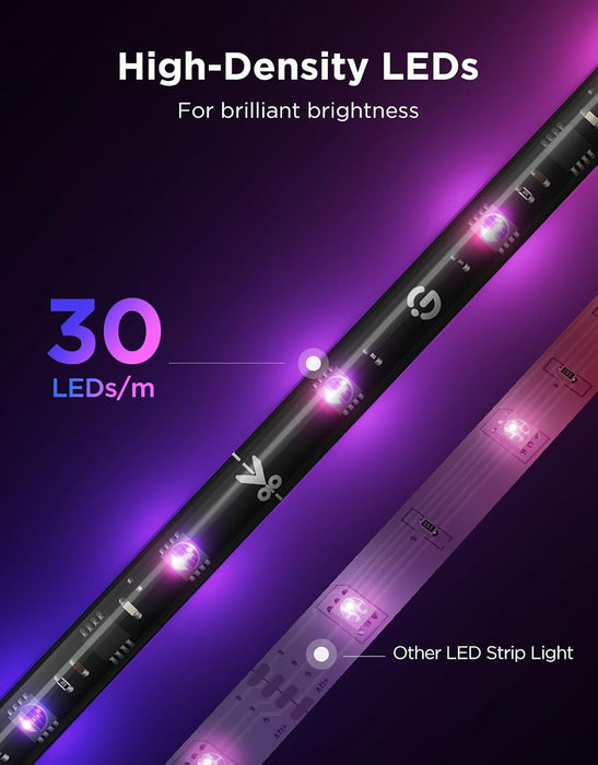 Govee TV LED Backlight 2, 14.4ft Cuttable TV Lights for 32-70 Inch TVs