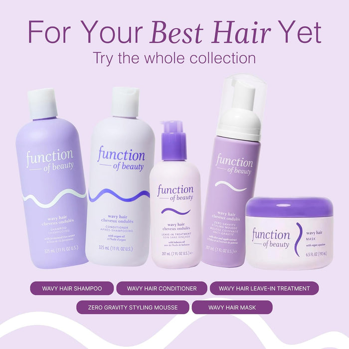 Wavy Hair Shampoo & Conditioner Set - Anti-Frizz