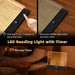 Choudao LED Book Light & Night Light 2 in 1,Dimmable Flat Reading Light