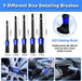 17pcs Car Detailing Kit Interior Cleaner, Car Interior Cleaning Kit with Handheld Car Vacuum, Car Detailing Brushes, Win