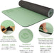 Yoga Mat Non Slip, Eco Friendly Exercise Mat with Carrying Strap