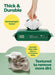 Dog Wipes for Paws & Butt, Deodorizing, Unscented, 100ct
