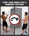 Resistance Bands Set - Pull Up Bands for Men Women, Exercise Bands Resistance with Door Anchor, Training Poster & Pouch for Body Stretching, Pull Up Assist