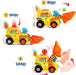 Pop-a-Balls Push and Pop Bulldozer, Yellow
