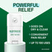 Dry Stick, Mess-Free Relief for Neck, Shoulder, Knee, Hip, Hand & Joint, Cooling Menthol Pain Relief Stick, 100+ Uses