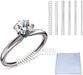 Ring Sizers for Loose Rings, 6 Sizes Fitter, Reduces Size by 0.5-1.5