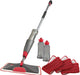 Reveal Spray Microfiber Floor Cleaning Kit for Laminate & Hardwood Floors, Spray Mop with Reusable Washable Pads, Commer