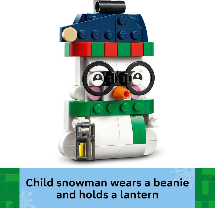 LEGO Snowman Ornaments 40812