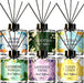 6 Pack Reed Diffuser Set, 10.14 Oz Reed Diffusers for Home with 30 Sticks