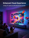 TV LED Backlight Sync to Screen, 10.5ft LED Lights for 32-50 Inch TVs & PC Monitors, Smart App Control TV Lights that Change with TV, Backlight with Camera, Music Sync Strip Lighting