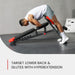Finer Form Multi-Functional Adjustable FID Weight Bench and Roman Chair