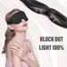 Sleep Mask for Side Sleeper, Light Blocking Zero Pressure Blindfold