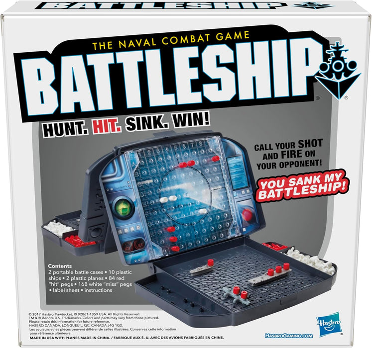 Battleship with Planes Strategy Board Game for Ages 7 and Up (Amazon Exclusive)