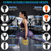 Massage Gun, Deep Tissue Back Massage for Athletes for Pain Relief, Percussion Massager with 10 Massages Heads & Silent 