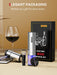 Rechargeable Electric Wine Gift Set - Aerator, Vacuum Stoppers, Foil Cutter and Bottle Opener for Home Bar and Outdoor Parties