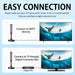 Digital TV Antenna for Smart TV Indoor, HDTV Antenna with Magnetic Base