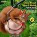 Bird Feeders for Outdoors 15" 6 Ports Chew-Resistant, Copper, 1PK
