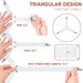Bed Sheet Straps, Upgrade Fitted Bed Sheet Holders for Corners, Non Slip Sheet Clips White 4Pcs