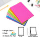 9 Pads Lined Sticky Notes 4x6 in, Bright Large Notepads with Lines