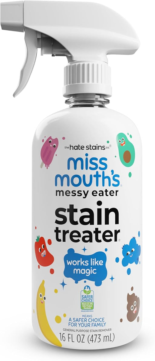 Messy Eater Stain Treater Spray, Laundry Stain Remover, 16 Oz
