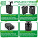 2026 Latest Upgraded Aquarium Plant Holder Adjustable Height with Extendable Hook and Suction Cup for Fish Tank Aquaponic Plant Cultivation and Aquascape Accessories Decorations (2 Pack)
