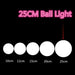 Rechargeable LED Glowing Ball Light for Kid Adult, Outdoor Globe Night Light with Remote, Great for Yard Garden Decor